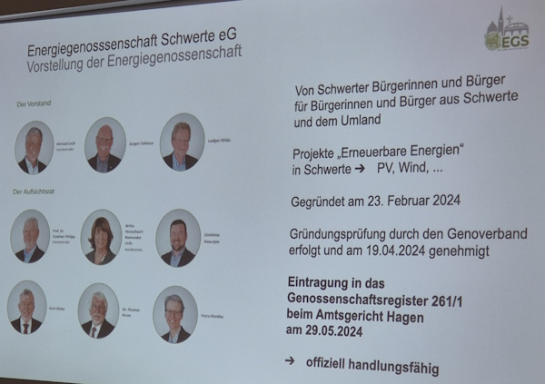 Informationsveranstaltung EGS