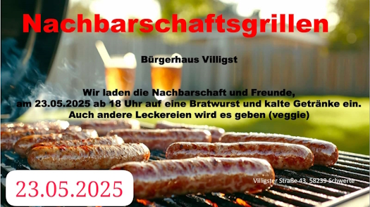 Grillen mit der Nachbarschaft