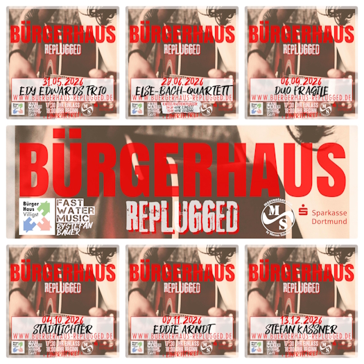 Kultur im Bürgerhaus replugged