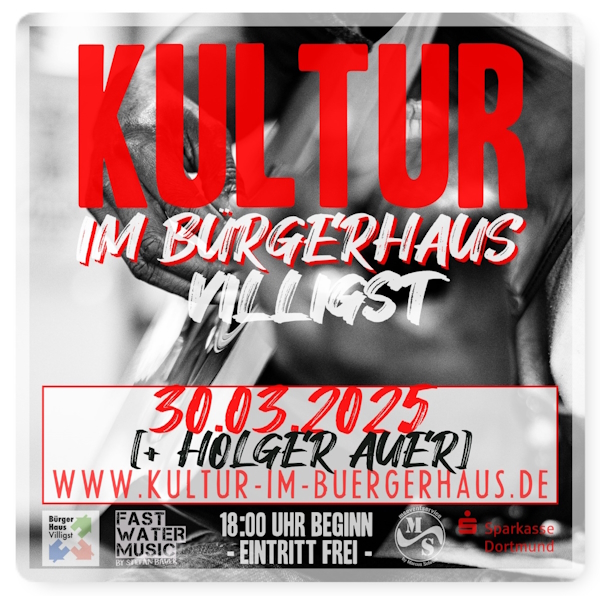 1. Konzert 2025 der Kulturreihe im Bürgerhaus