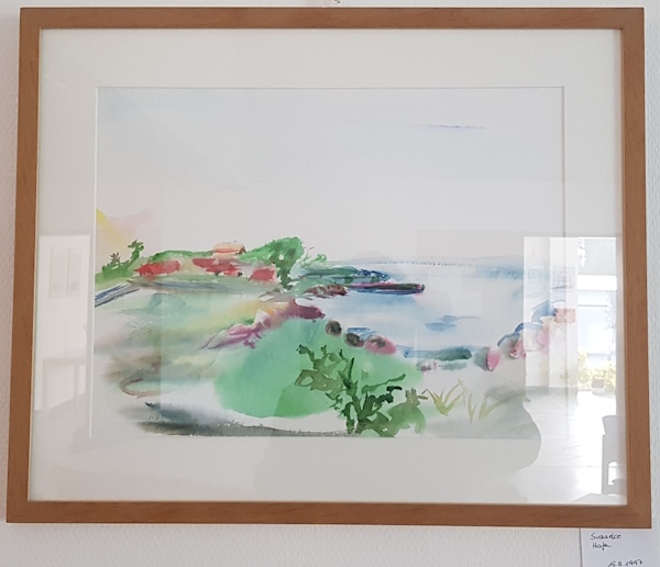 Ausstellung Aquarelle von Hans Georg Münden