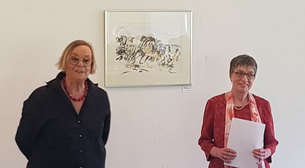 Ausstellung Aquarelle von Hans Georg Münden