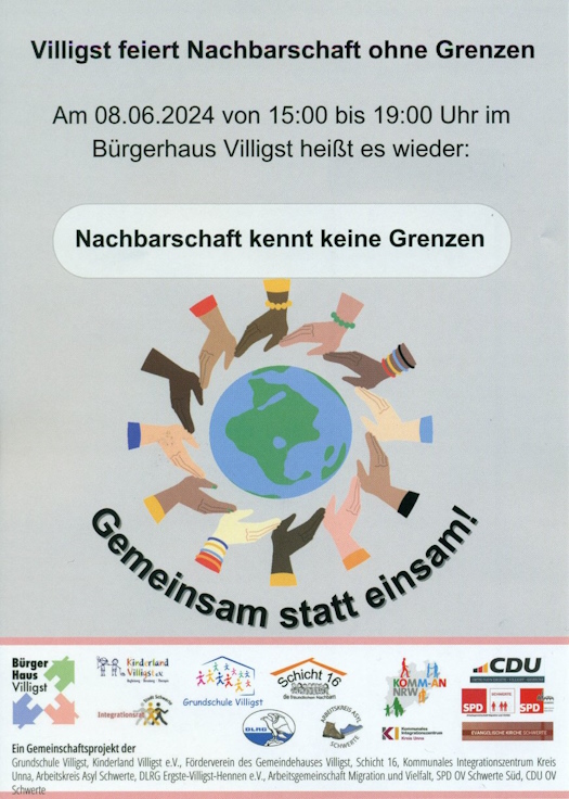 Plakat Nachbarschaftsfest 2024