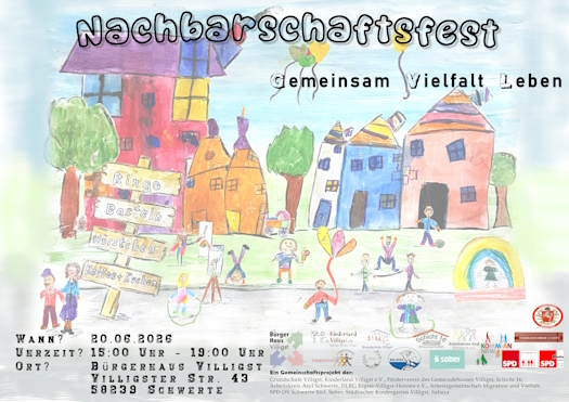 Plakat Nachbarschaftsfest 2026-06-20